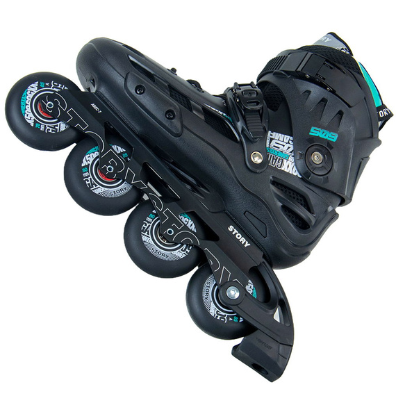 Rolki Story Demon Inline Skates Czarny 