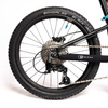 Superlekki rower dla dzieci KUbikes 20S DISC Turkusowo-Fioletowy