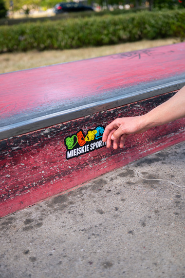 Zestaw naklejek Miejskie Sporty Sticker Pack Arkusz A4 (Wersja A)