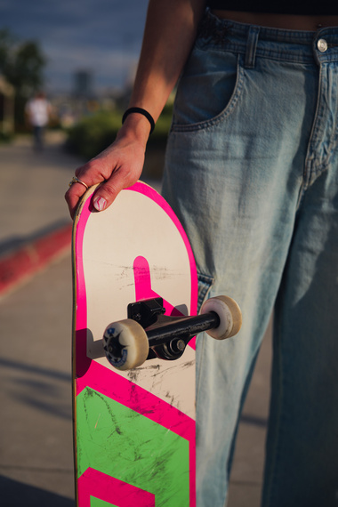 Kompletna Deskorolka Urban Sports Pink Logo 8.0"