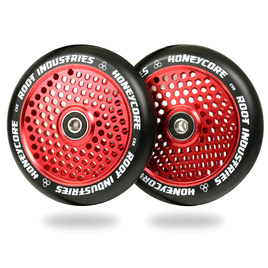 Koła do Hulajnogi Root Industries Honeycore Black Pro Scooter Wheels 2-Pack Czerwony 120 mm (2 szt.)