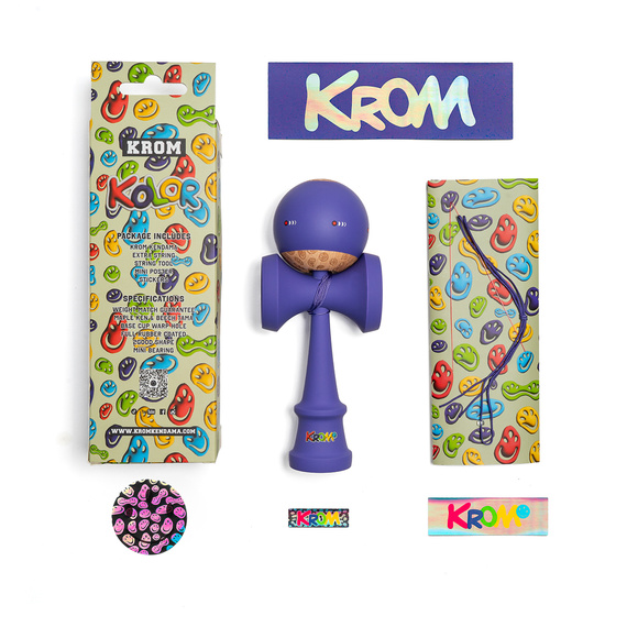 Kendama KROM Kolor Fioletowy