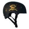 Kask Na Deskorolkę Hulajnogę NKX Brain Saver Czarno-Złoty Pirate