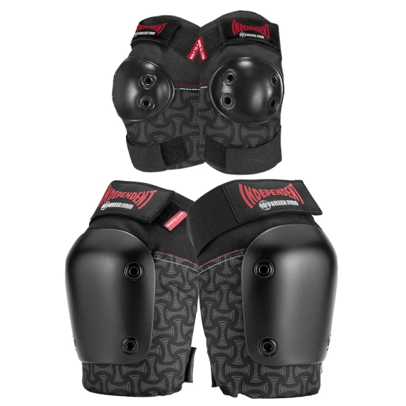 Zestaw Ochraniaczy na Kolana i Łokcie 187 Killer Pads x Independent Combo Pack Knee and Elbow Czarny