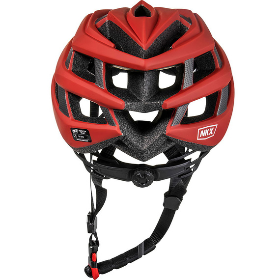 Kask Rowerowy NKX Racer Pro Burgundowy