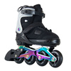 Rolki regulowane Story Motion Adjustable Inline Skates Tęczowo-Czarny