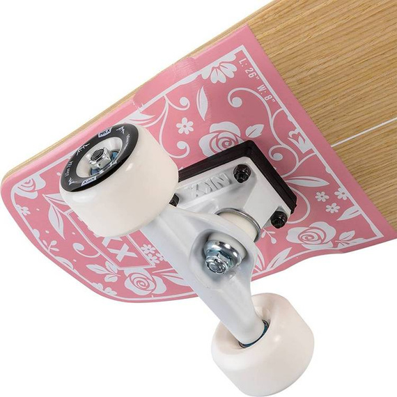 Deskorolka Cruiser NKX Classic Peach Floral Cruiser 26"