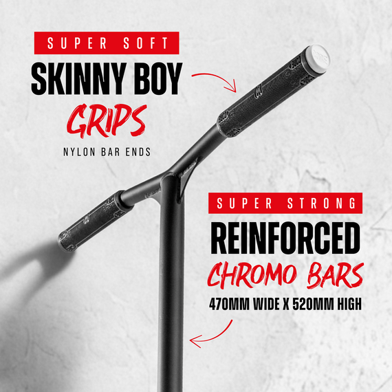 Hulajnoga Wyczynowa CORE CG1 Mini Complete Stunt Scooter Czarny wys. 77 cm