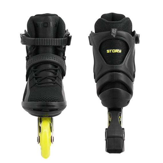 Rolki rekreacyjne Inline STORY Union Czarno-Żółty