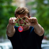 Yoyo z plastikowym łożyskiem YoYoFactory Spinstar Blue