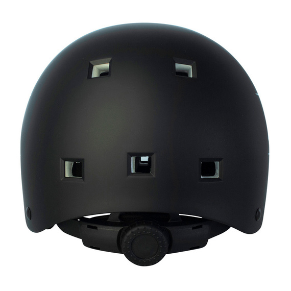 Kask Na Deskorolkę Hulajnogę NKX Brain Saver Czarny Ride Hard S