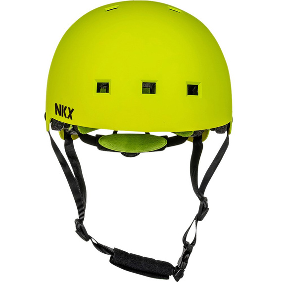 Kask Na Deskorolkę Hulajnogę NKX Brain Saver Limonkowy