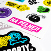 Zestaw naklejek Miejskie Sporty Sticker Pack Arkusz A4 - 2 szt. (Wersja A i B)