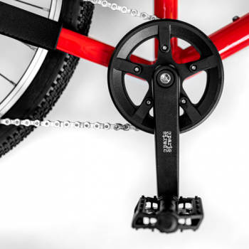 Lekki rower dla dzieci KUbikes 24L Czarny