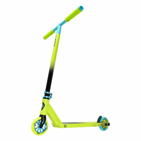 Hulajnoga Wyczynowa CORE CD1 Complete Stunt Scooter Limonkowo-Niebieski wys. 81 cm