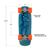 Deskorolka Cruiser Loaded Ballona Rumble Bee Cruiser Complete Moby 27.75″