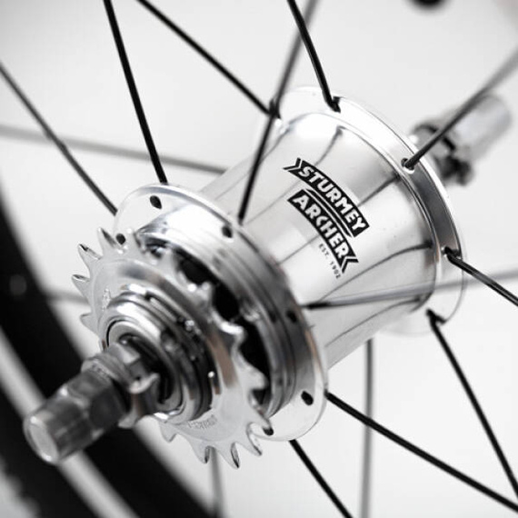 Superlekki rower dla dzieci KUbikes 16S 2-biegowy Czarno-Czerwony