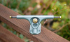 Trucki do longboardu Paris V3 180 mm 50° Longboard Trucks Crystal Blue