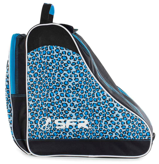 Torba na rolki i łyżwy SFR Designer Ice and Skate Bag Blue Leopard