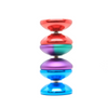 Yoyo dla zaawansowanych YoYoFactory Axolotl Metal Zielono-Fioletowy Splash 