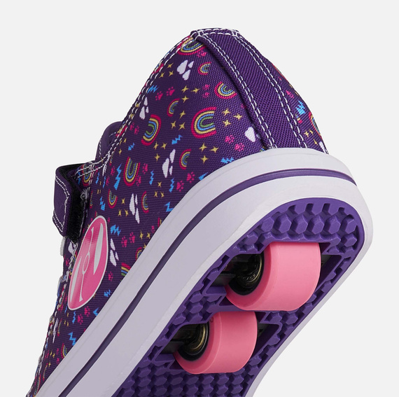 Butorolki Heelys Snazzy X2 Fioletowy/Multi/Tęczowy