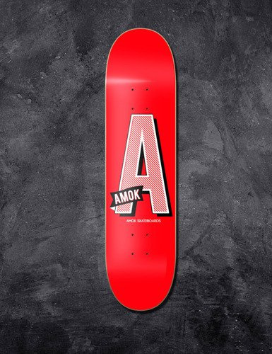 DECK AMOK SKATEBOARDS CLASSIC 7.75" 2015