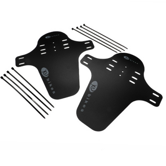 Błotniki do rowerów KUbikes DISC z hamulcami tarczowymi KUbikes Mudguards Czarny