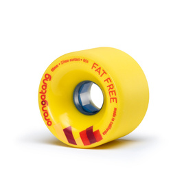 Koła do longboardu Orangatang Fat Free Wheels Żółty 65 mm 86A