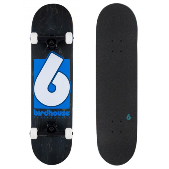Deskorolka Birdhouse Complete Stage 3 B Logo Czarno-Niebieski 8.0”