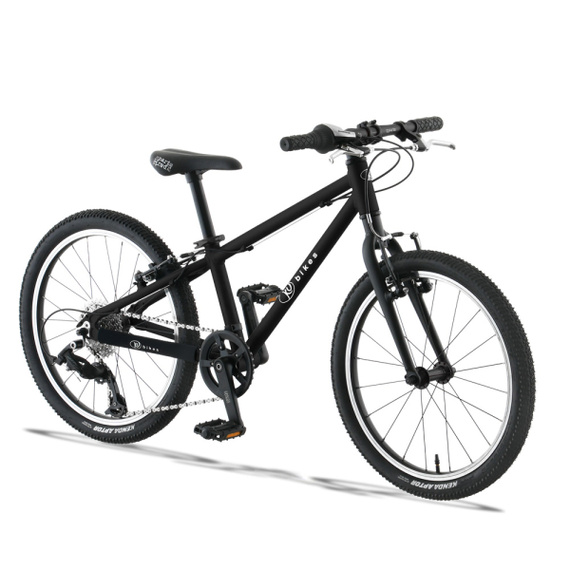 Superlekki rower dla dzieci KUbikes 20L Czarny
