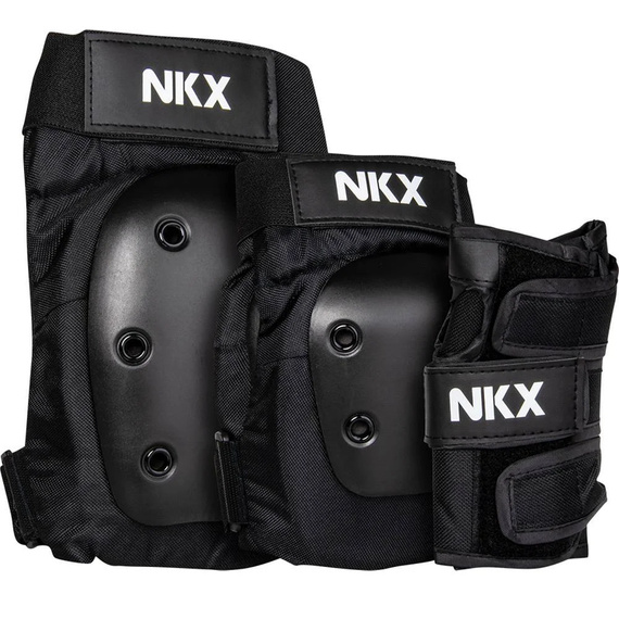 Zestaw ochraniaczy NKX 3-Pack Pro Czarne M