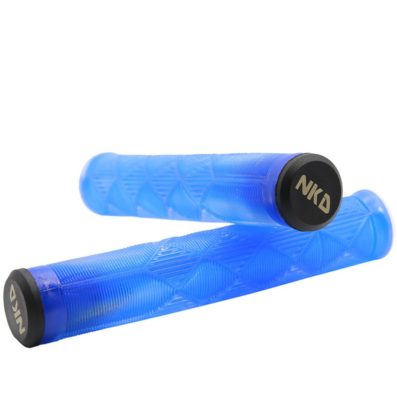 Gripy Rączki do Hulajnogi Wyczynowej NKD Fuel Stunt Scooter Grips Niebieski 165 mm