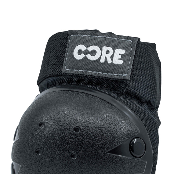 Zestaw ochraniaczy dla dzieci CORE Kids Protection Junior Skate Triple Pad Set Czarny 
