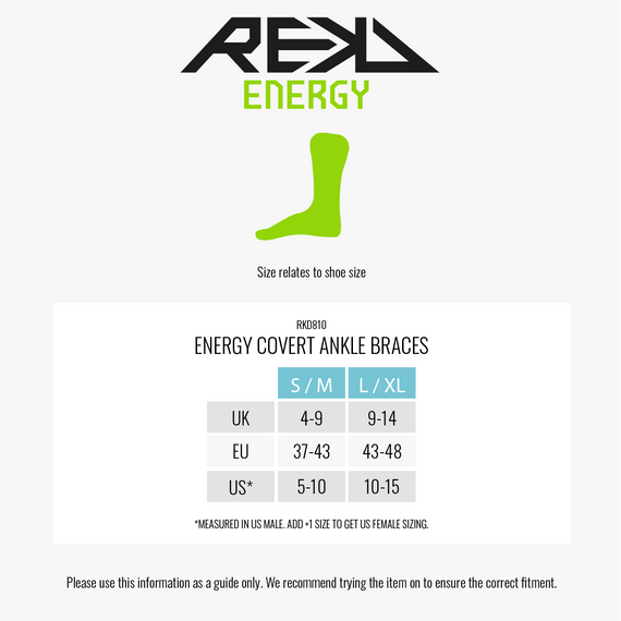 Ochraniacze na kostki REKD Energy Covert Ankle Braces Czarne