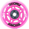 Kółka z łożyskami do rolek Story Inline Skates Wheels Różowy 64 mm (8 szt.)