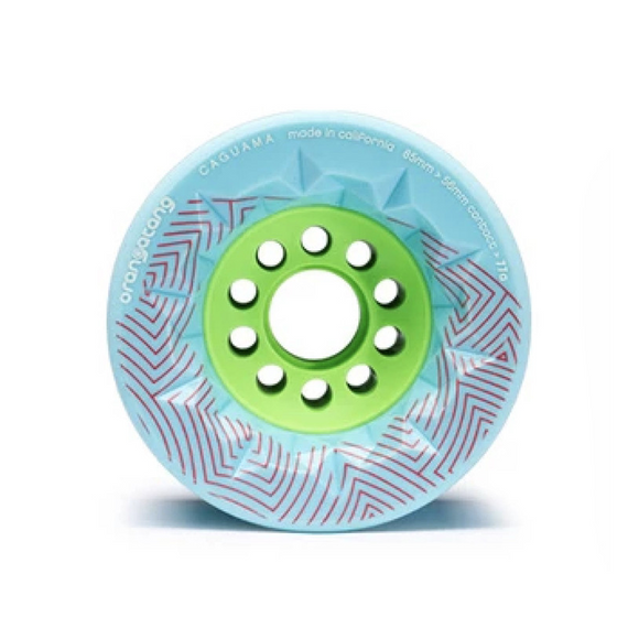 Koła do longboardu Orangatang Caguama Wheels Niebieski 85 mm 77A