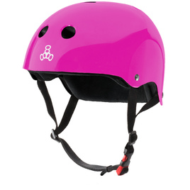 Kask Triple Eight Certified Sweatsaver Helmet Różowy Połysk