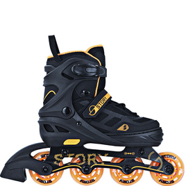 Rolki regulowane Story Fusion Adjustable Inline Skates Pomarańczowy