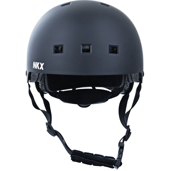 Kask Na Deskorolkę Hulajnogę NKX Brain Saver Czarny 8 Ball