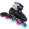 Rolki regulowane Story Motion Adjustable Inline Skates Czarno-Niebiesko-Różowy