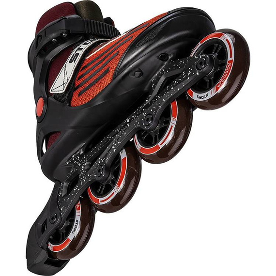 Rolki Uniwersalne Inline STORY Shockwave Czerwone