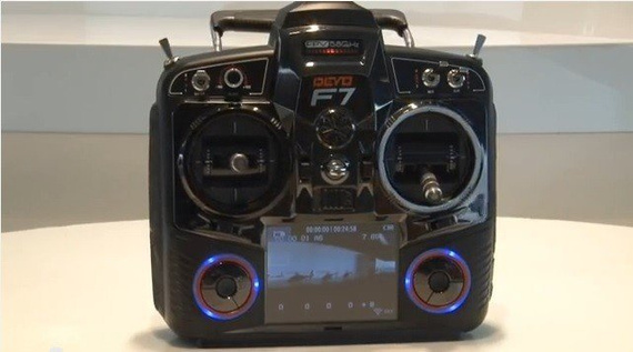Dron RC Walkera: Walkera QR X350 PRO RTF7 (Devo F7 z FPV, G-3D, złącze GoPro3i4, antena 5,8GHz, akumulator)