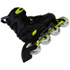 Rolki regulowane Story Midnight Adjustable Inline Skates Czarno-Żółty LED