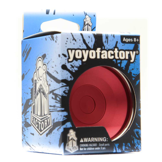 Yoyo Metalowe dla Zaawansowanych YoYoFactory BiMetal Czerwone
