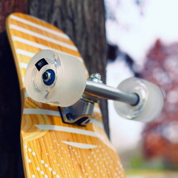 Longboard do Dancingu NKX Vegas Biały 116 cm