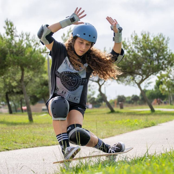 Kask Na Deskorolkę Hulajnogę NKX Brain Saver Navy L