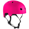 Kask na Deskorolkę Hulajnogę Rolki SFR Essentials Helmet Błyszczący Różowy Fluo 
