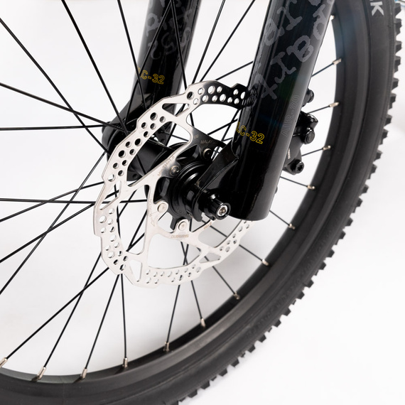 Superlekki rower dla dzieci KUbikes 20S DISC Turkusowo-Fioletowy