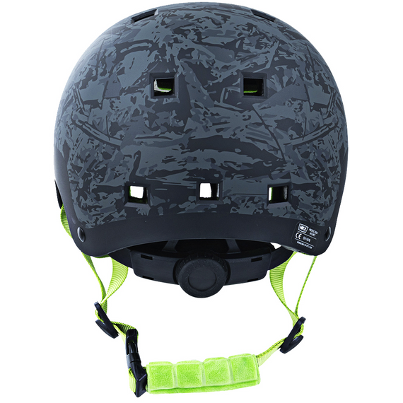 Kask Na Deskorolkę Hulajnogę NKX Brain Saver BCG Czarno-Zielony L