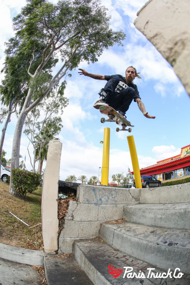 Trucki Paris Street Trucks Matte Black 129 mm